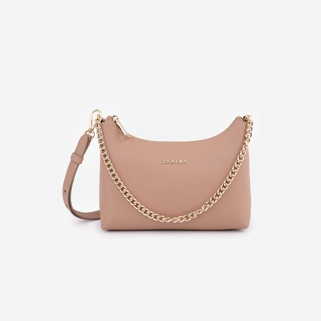 Amy - χιαστή  - μπεζ