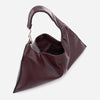 Ida - τσάντα ώμου από οικολογικό δέρμα μπορντό