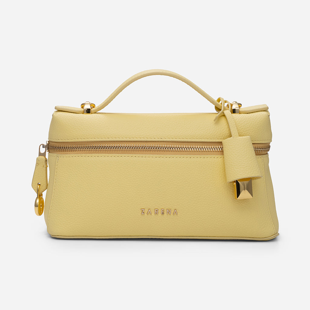 Julie - μικρή τσάντα crossbody σε κίτρινο χρώμα