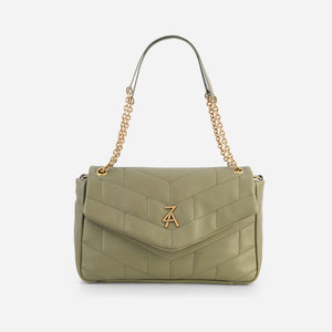 Catherine - τσάντα ώμου - πράσινη